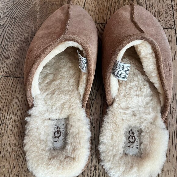 UGG Australia Scuff Men\'s Slippers US Size 10 - Tan